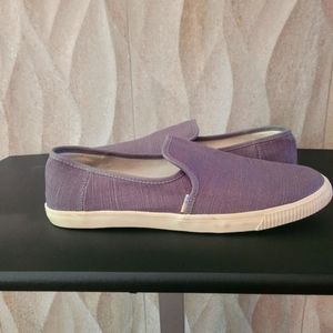 Tom's  Clemente Women's  Sneakers, Canvas,  Gray,  Size 10